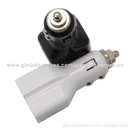 2014 Newest Style 2 USB Ports 5V/4.2A Car Chargers with 12-24V DC Input, OEM Orders Available